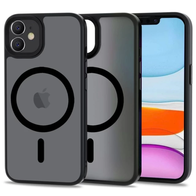 Чохол Tech-Protect Magmat для iPhone 11 Matte Black with MagSafe (9490713930663)