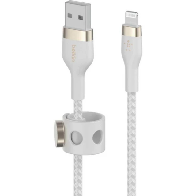 Кабель Belkin USB-A to Lightning 3m White (CAA010BT3MWH)