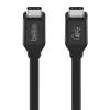 Кабель Belkin USB-C to USB-C 0.8m Black (INZ001BT0.8MBK)