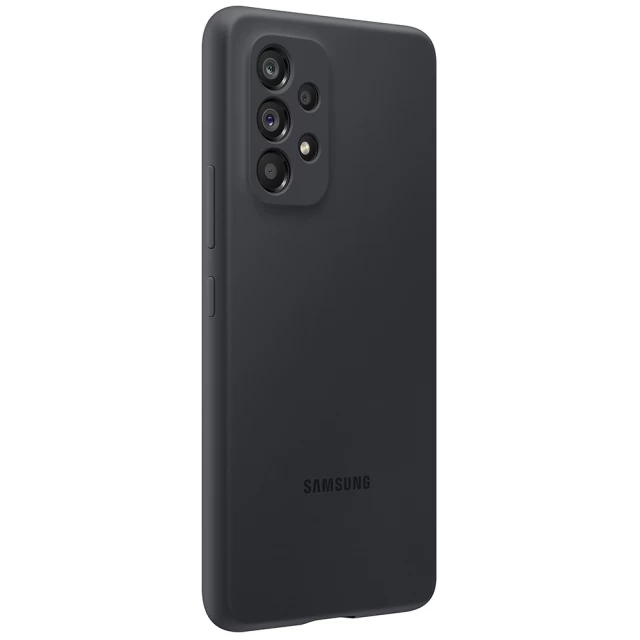 Чохол Samsung Silicone Cover для Samsung Galaxy A53 5G Black (EF-PA536TBEGRU)
