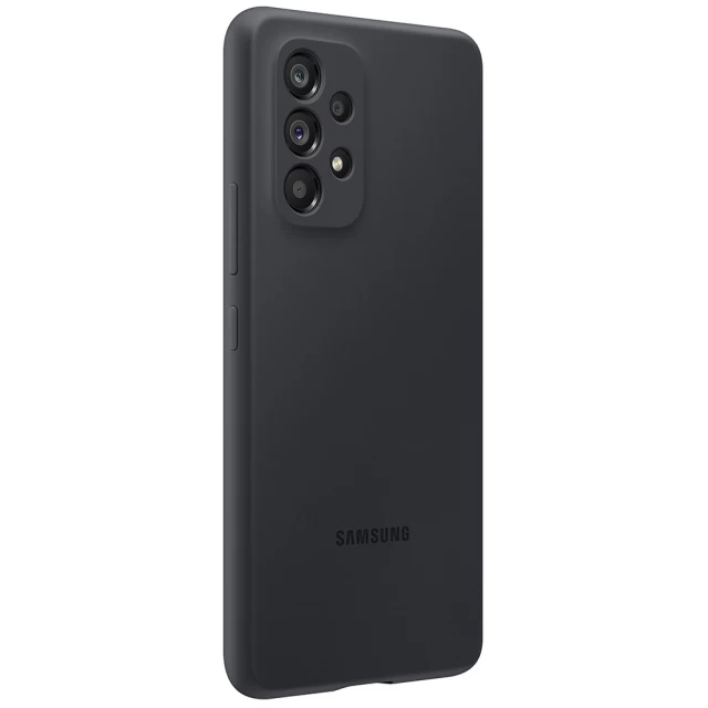 Чехол Samsung Silicone Cover для Samsung Galaxy A53 5G Black (EF-PA536TBEGRU)