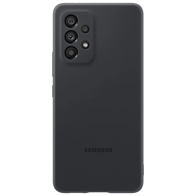 Чехол Samsung Silicone Cover для Samsung Galaxy A53 5G Black (EF-PA536TBEGRU)