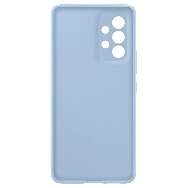 Чохол Samsung Silicone Cover для Samsung Galaxy A53 5G Artic Blue (EF-PA536TLEGRU)