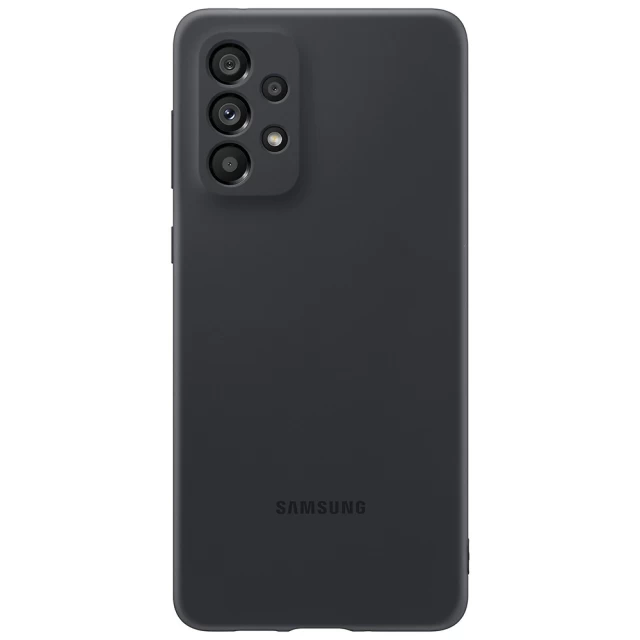 Чохол Samsung Silicone Cover для Samsung Galaxy A73 5G Black (EF-PA736TBEGRU)