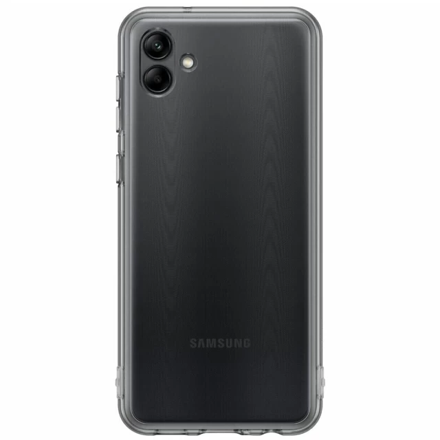 Чохол Samsung Soft Clear Cover для Samsung Galaxy A04 (A045) Black (EF-QA045TBEGRU)