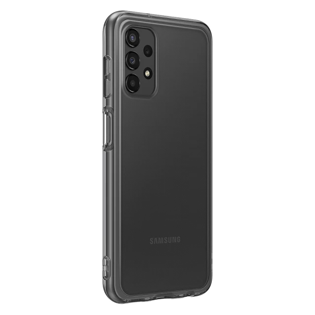 Чехол Samsung Soft Clear Cover для Samsung Galaxy A13 Black (EF-QA135TBEGRU)