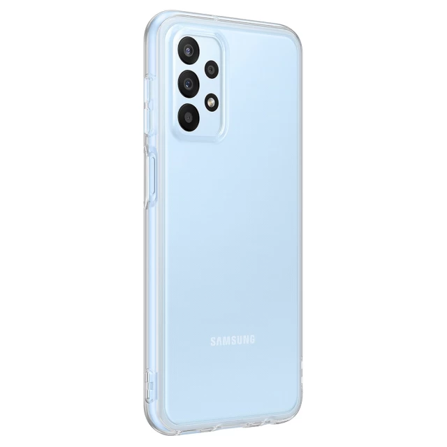 Чохол Samsung Soft Clear Cover для Samsung Galaxy A23 Transparent (EF-QA235TTEGRU)