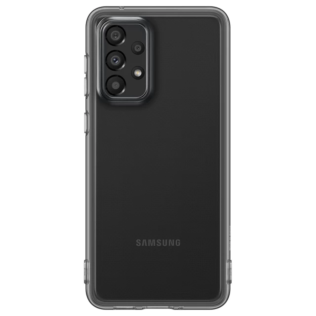 Чохол Samsung Soft Clear Cover для Samsung Galaxy A33 5G Black (EF-QA336TBEGRU)