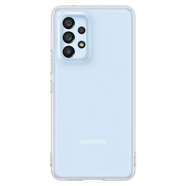 Чохол Samsung Soft Clear Cover для Samsung Galaxy A33 5G Transparent (EF-QA536TTEGRU)