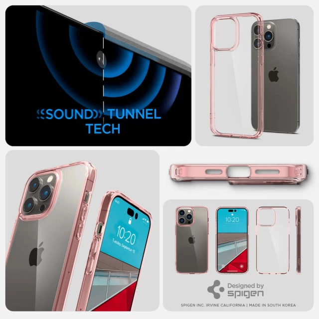Чехол Spigen Ultra Hybrid для iPhone 14 Pro Max Rose Crystal (ACS04818)