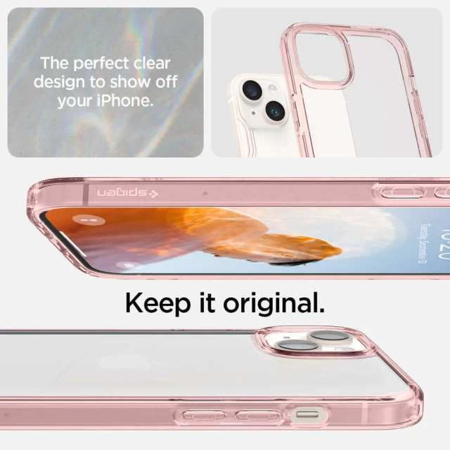Чехол Spigen Ultra Hybrid для iPhone 14 Plus Rose Crystal (ACS04897)