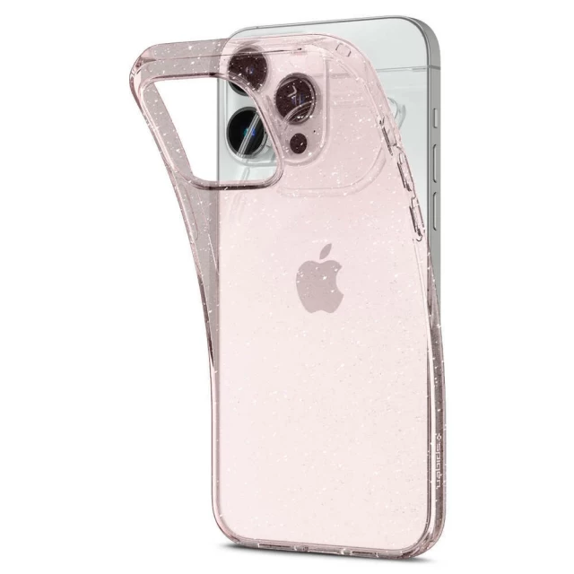 Чехол Spigen Liquid Crystal Glitter для iPhone 14 Pro Rose Quartz (ACS04955)