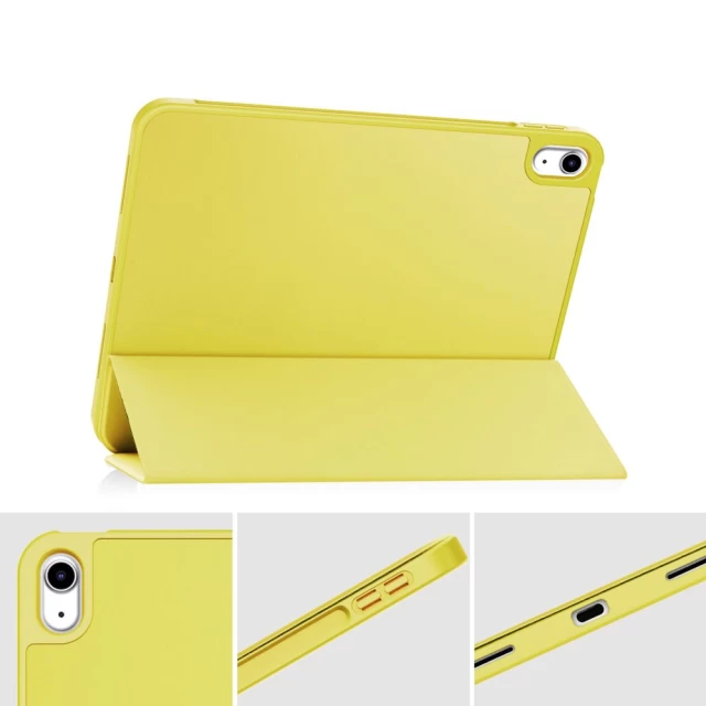 Чохол Tech-Protect Smart Case Pen для iPad 10.9 2022 Yellow (9490713930861)