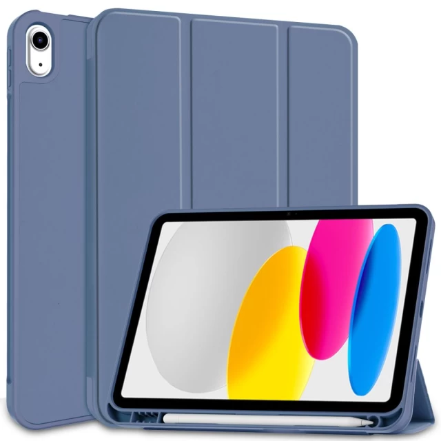 Чехол Tech-Protect Smart Case Pen для iPad 10.9 2022 Blue (9490713930847)