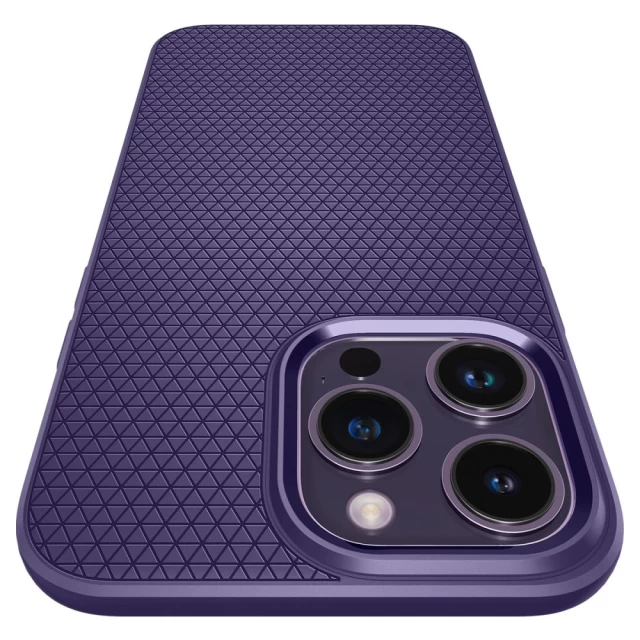 Чохол Spigen Liquid Air для iPhone 14 Pro Deep Purple (ACS05578)
