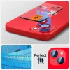 Защитное стекло Spigen для камеры iPhone 14 | 14 Plus Optik.tR Camera Protector (2 pack) Red (AGL05605)