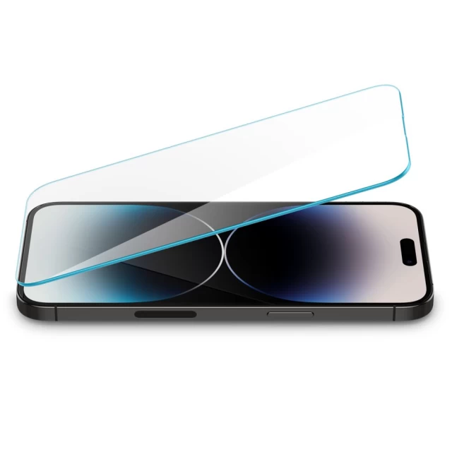 Защитное стекло Spigen Glas.tR Slim для iPhone 14 Pro Privacy (AGL05223)