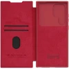Чохол Nillkin Qin Pro для Samsung Galaxy S23 Ultra (S918) Red (6902048258563)