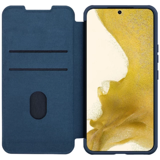 Чохол Nillkin Qin Cloth Pro для Samsung Galaxy S23 (S911) Blue (6902048258594)