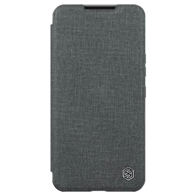 Чехол Nillkin Qin Cloth Pro для Samsung Galaxy S23 Plus (S916) Grey (6902048258648)