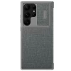 Чехол Nillkin Qin Cloth Pro для Samsung Galaxy S23 Ultra (S918) Grey (6902048258686)