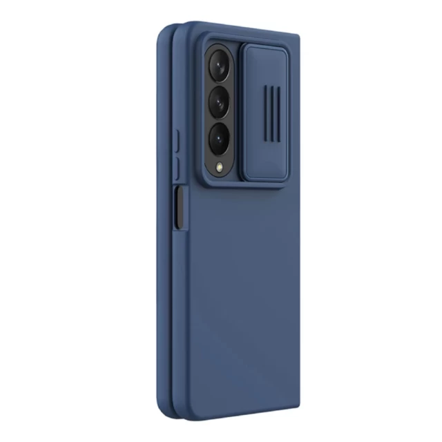 Чехол Nillkin CamShield Silky для Samsung Galaxy Fold4 (F936) Blue (6902048249820)