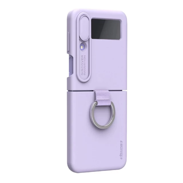 Чохол Nillkin CamShield Silky для Samsung Galaxy Flip4 (F721) Purple (6902048257269)