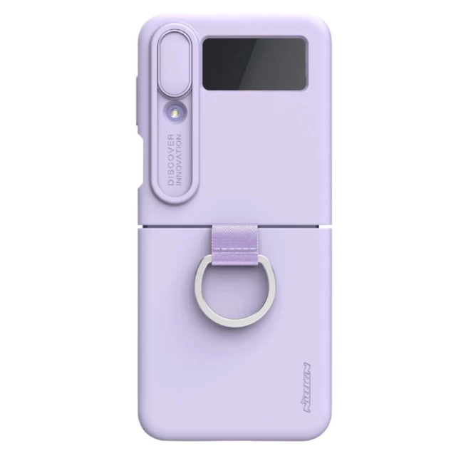 Чехол Nillkin CamShield Silky для Samsung Galaxy Flip4 (F721) Purple (6902048257269)