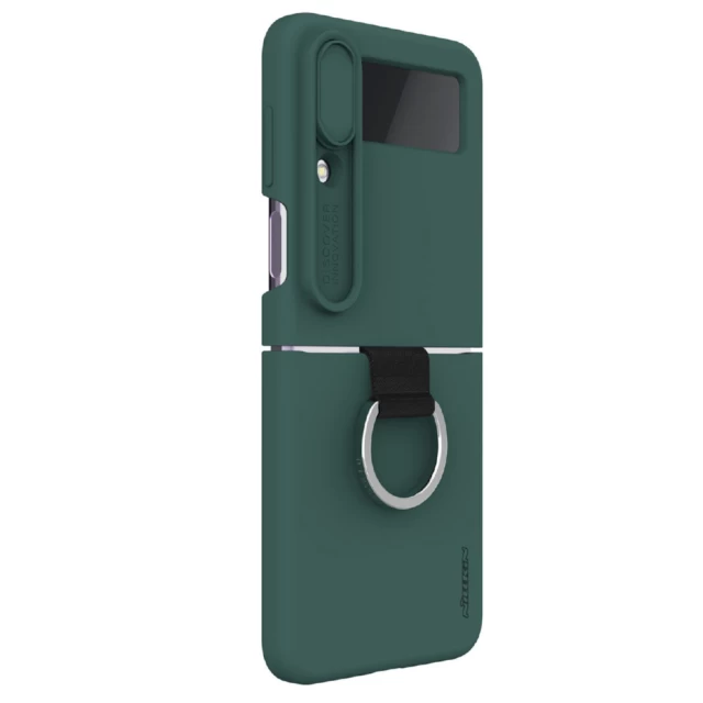 Чехол Nillkin CamShield Silky для Samsung Galaxy Flip4 (F721) Green (6902048257245)