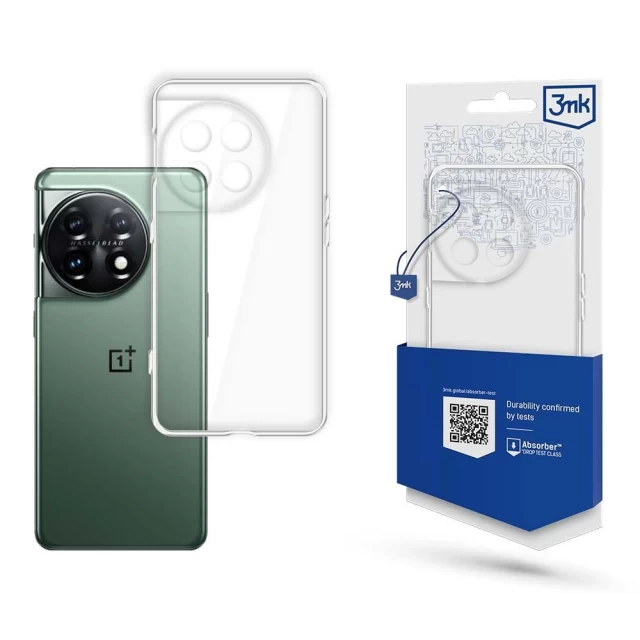 Чохол 3mk Clear Case для OnePlus 11 5G Transparent (5903108515306)