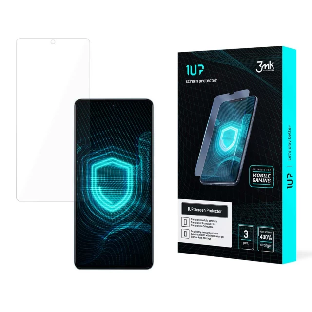 Защитная пленка 3mk 1UP для Xiaomi Redmi Note 12 5G | Poco X5 5G Transparent (3 Pack) (5903108517164)