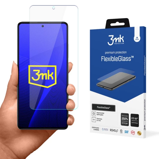 Захисне скло 3mk FlexibleGlass для Xiaomi Redmi Note 12 5G | Poco X5 5G Transparent (5903108517218)
