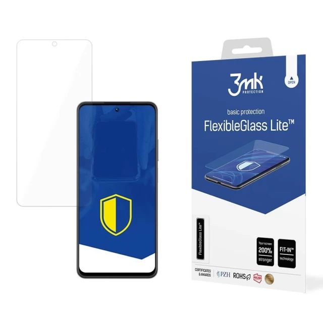 Захисне скло 3mk FlexibleGlass Lite для Realme C55 Transparent (5903108521055)