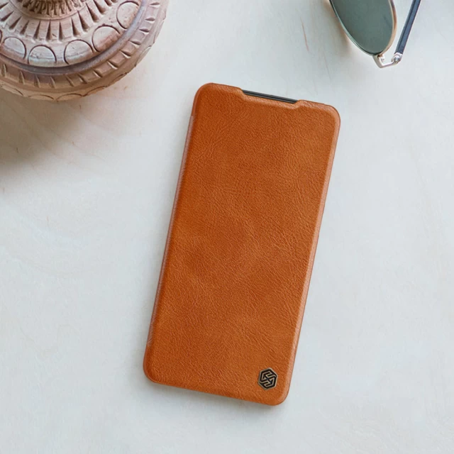 Чехол Nillkin Qin Leather для Samsung Galaxy A14 (A145) | A14 5G (A146) Brown (6902048261594)