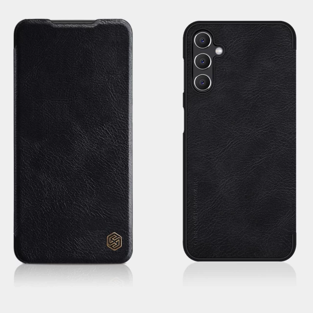 Чехол Nillkin Qin Leather для Samsung Galaxy A14 (A145) | A14 5G (A146) Black (6902048261570)