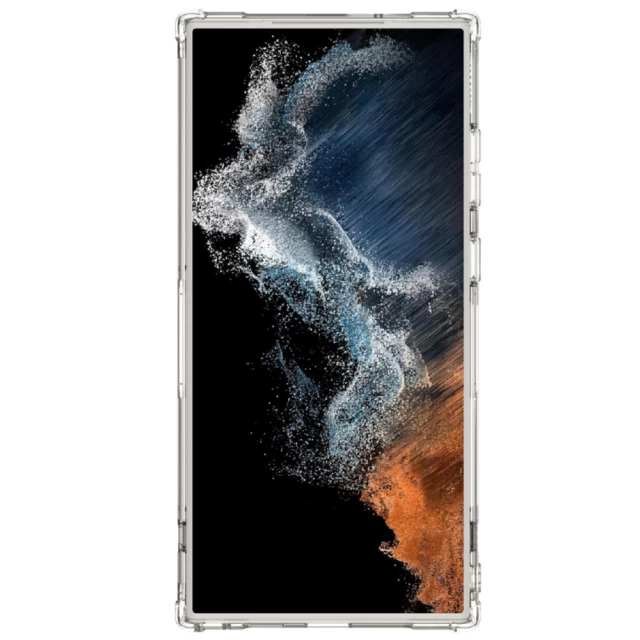 Чохол Nillkin Nature Pro для Samsung Galaxy S23 Ultra (S918) White with MagSafe (6902048262454)