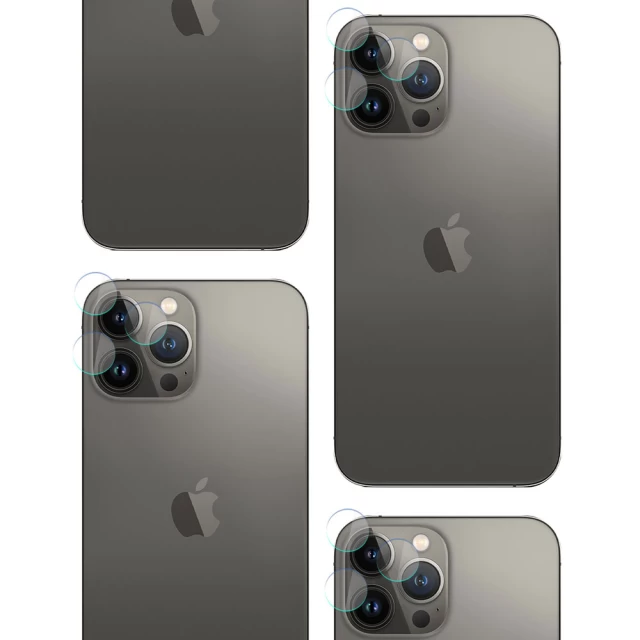 Чохол і захисне скло 3mk Comfort Set 4-in-1 для iPhone 12 | 12 Pro Clear Black (5903108523394)
