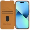 Чохол Nillkin Qin Pro для iPhone 15 Plus Brown (6902048265240)