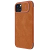 Чохол Nillkin Qin Pro для iPhone 15 Plus Brown (6902048265240)