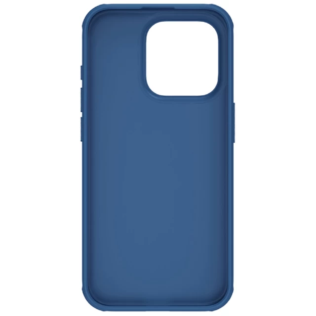 Чохол Nillkin Super Frosted Shield Pro для iPhone 15 Pro Blue (6902048265585)