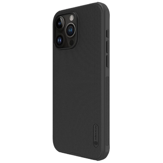 Чохол Nillkin Super Frosted Shield Pro для iPhone 15 Pro Max Black (6902048265653)