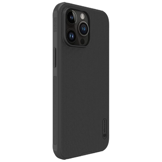 Чохол Nillkin Super Frosted Shield Pro для iPhone 15 Pro Max Black (6902048265653)