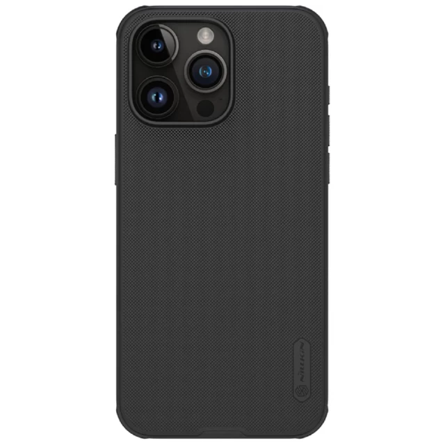 Чохол Nillkin Super Frosted Shield Pro для iPhone 15 Pro Max Black (6902048265653)