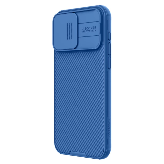 Чехол Nillkin CamShield Pro для iPhone 15 Pro Max Blue (6902048266780)