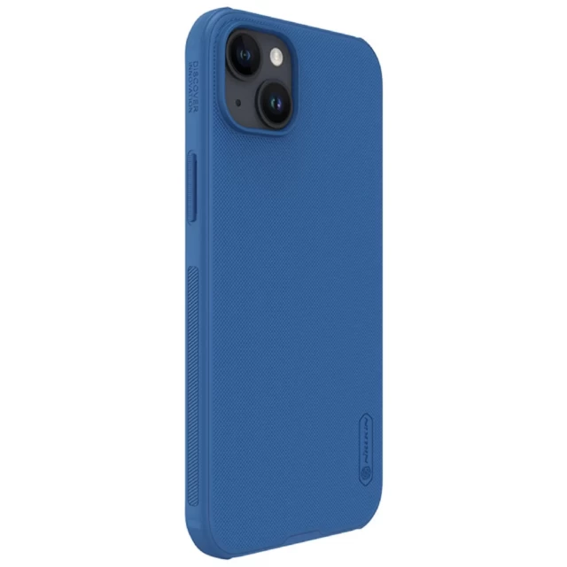 Чохол Nillkin Super Frosted Shield Pro для iPhone 15 Plus Blue (6902048265622)