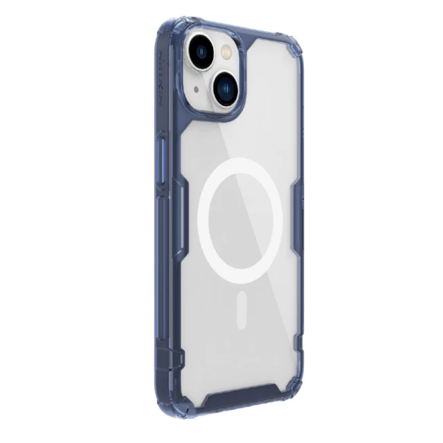 Чохол Nillkin Nature Pro для iPhone 15 Plus Blue with MagSafe (6902048265943)