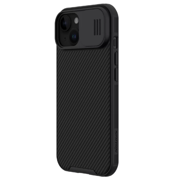 Чохол Nillkin CamShield Pro для iPhone 15 Plus Black with MagSafe (6902048266742)