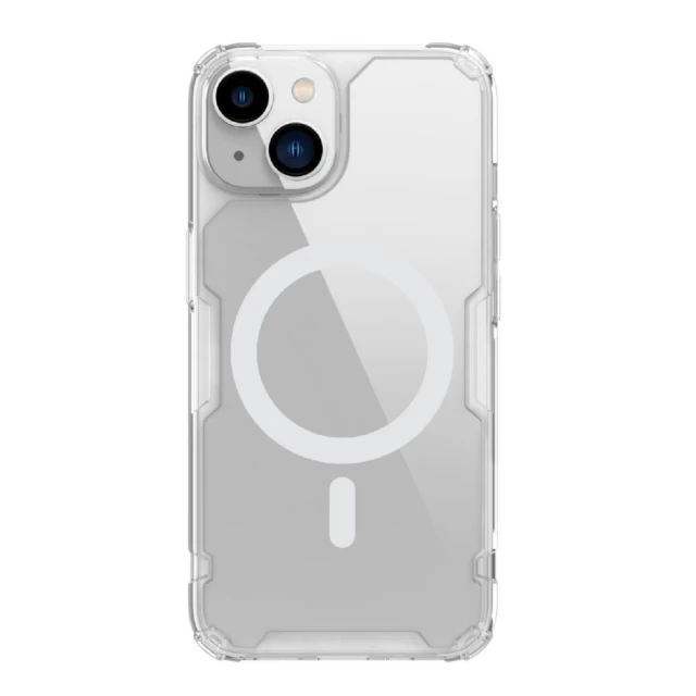 Чехол Nillkin Nature Pro для iPhone 15 White with MagSafe (6902048265899)