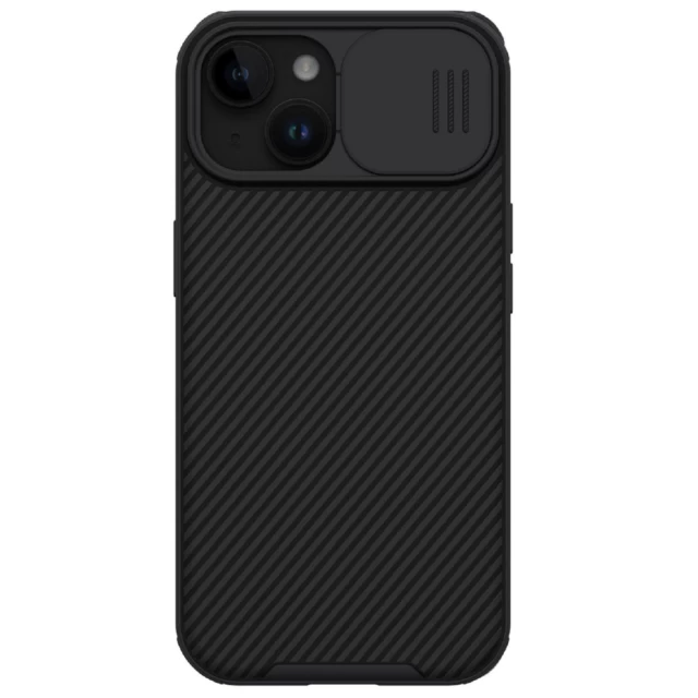 Чохол Nillkin CamShield Pro для iPhone 15 Black with MagSafe (6902048266674)