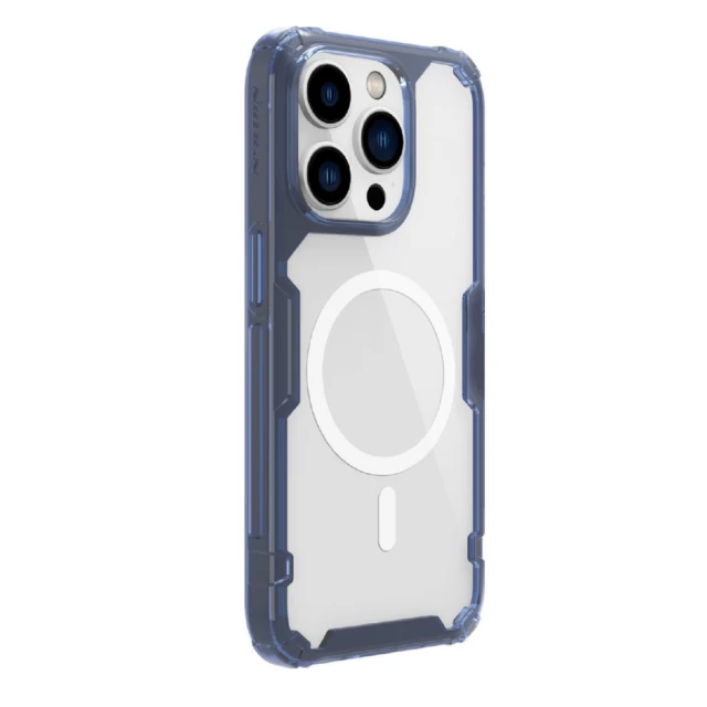 Чохол Nillkin Nature Pro для iPhone 15 Pro Blue with MagSafe (6902048265929)